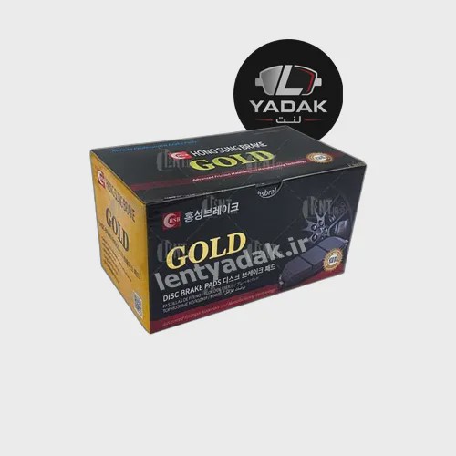 لنت ترمز جلو کیا ریو برند GOLD لنت یدک