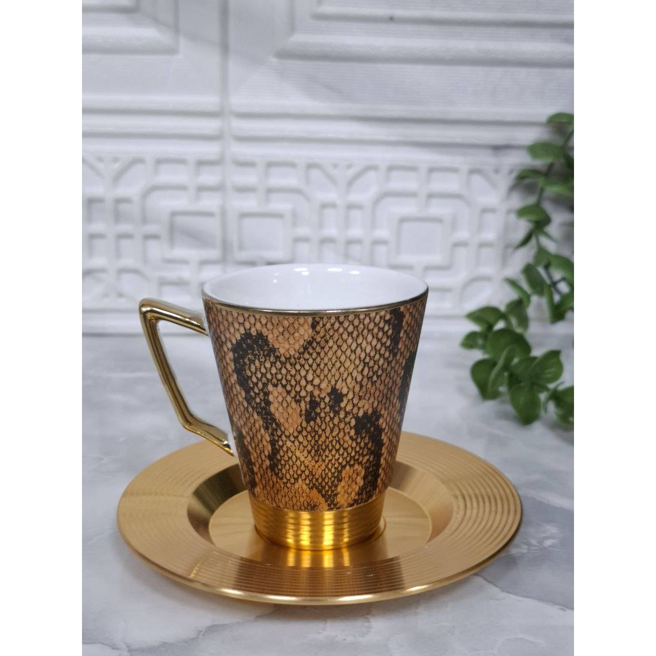 ست کادویی قهوه خوری وارداتی 6 عددی