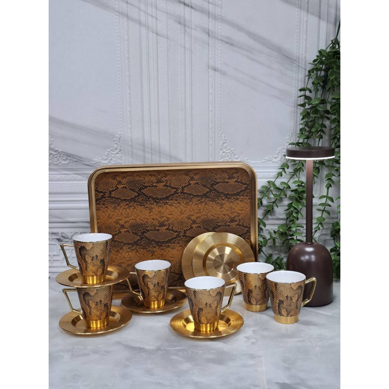 ست کادویی قهوه خوری وارداتی 6 عددی