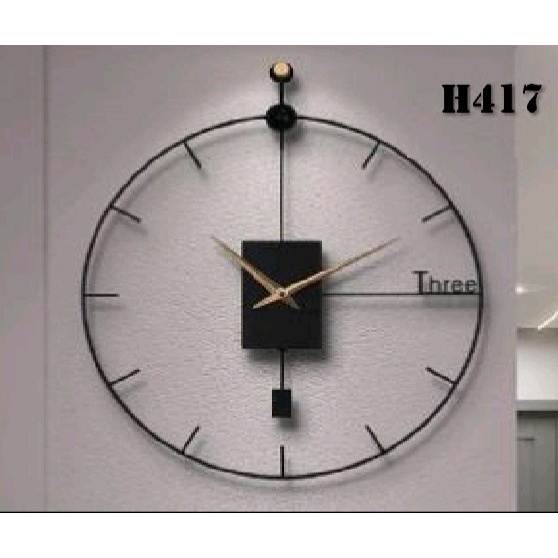 ساعت مدرن فلزی H417
