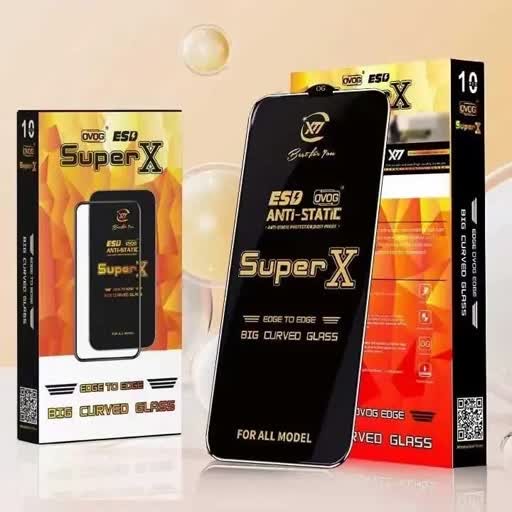 گلس نوت13 فایوجی نوت 13 فایوجی note 13 5g شیشه ای آنتی استاتیک اورجینال مدل OG Super X ESD Anti Static اصلی محافظ آنت...