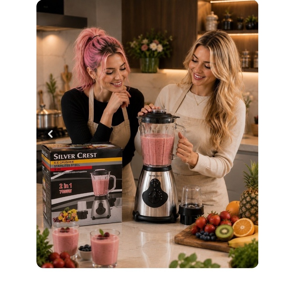اسیاب و مخلوط کن 5 سرعته سیلور کرست مدلY-66