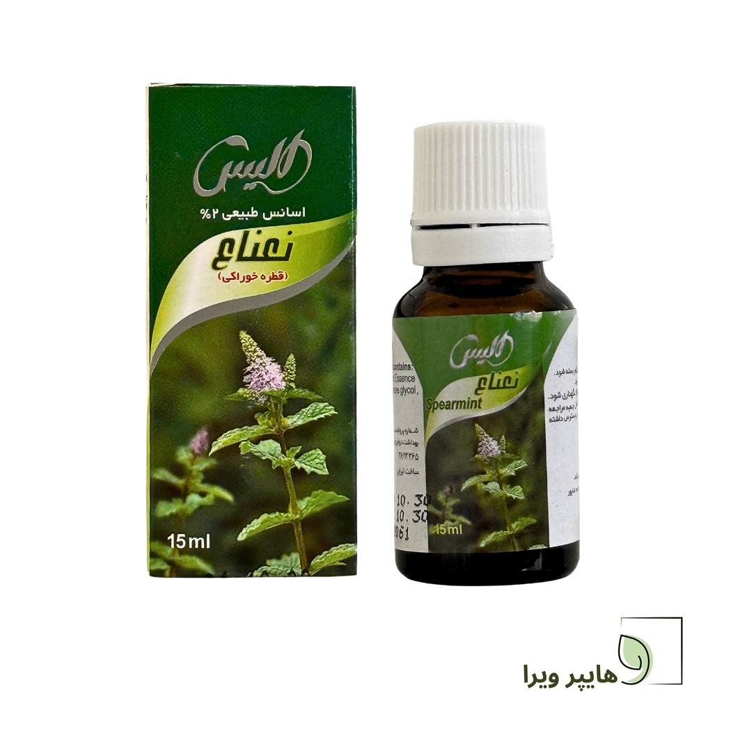 قطره خوراکی نعناع الیس رفع دل پیچه و نفخ معده