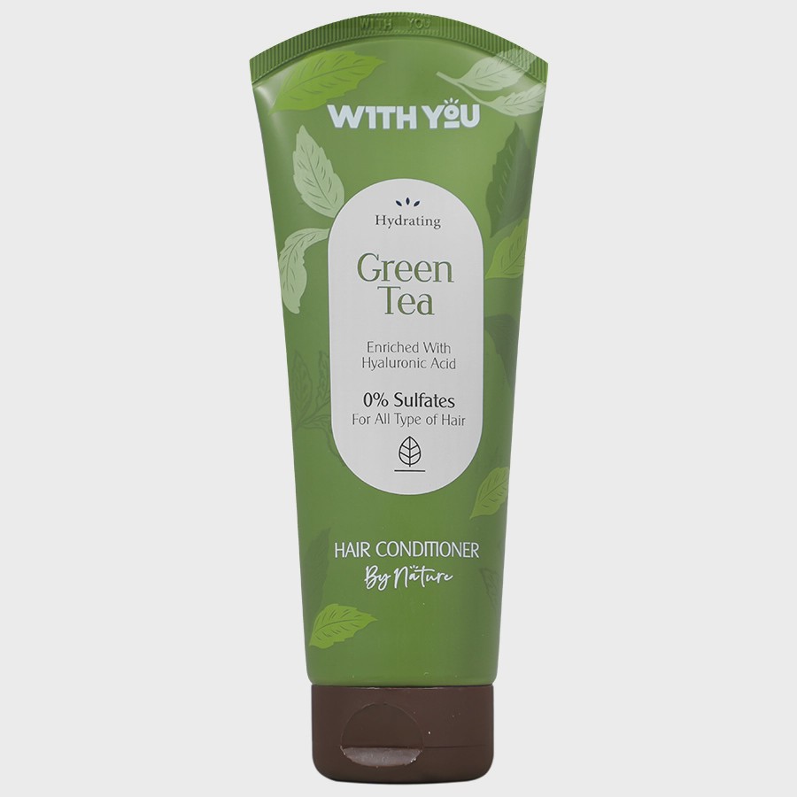 نرم کننده مو چای سبز ویت یو Hydrating Green Tea Hair Conditioner With You