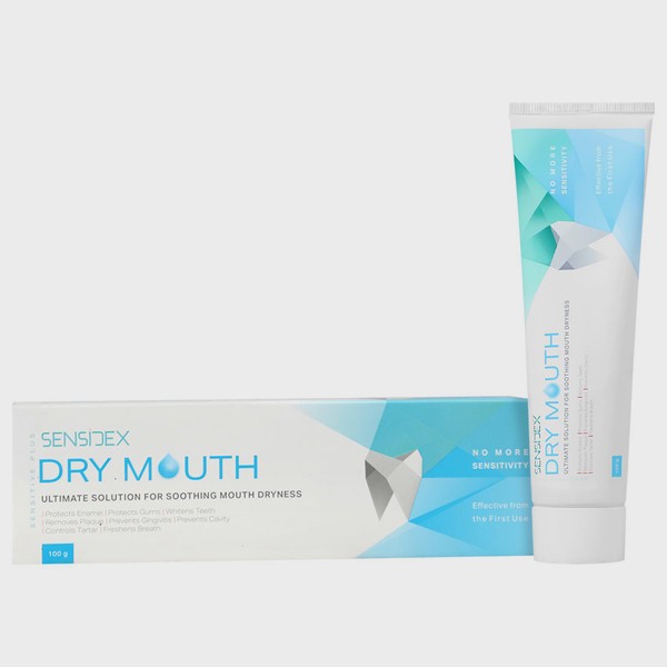 خمیر دندان ژله ای هیالورونیک اسید سنسیدکسDry Mouth Toothpuste Sensidex