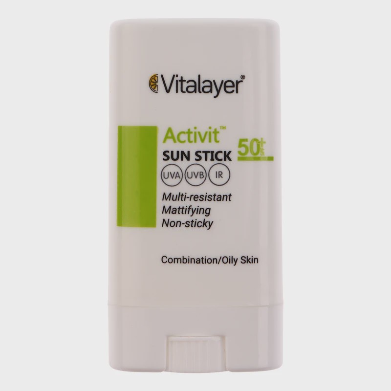 ضد آفتاب استیکی اکتیویت ویتالیرActivite Sun Stick SPF50 Vitalayer