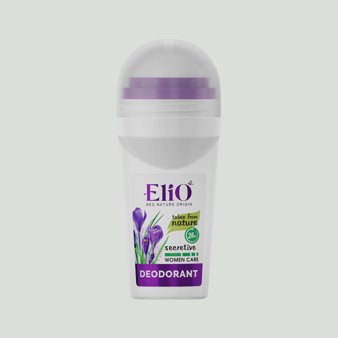مام رول دئودورانت سیکرتیو الیو Elio purple secretive deodorant