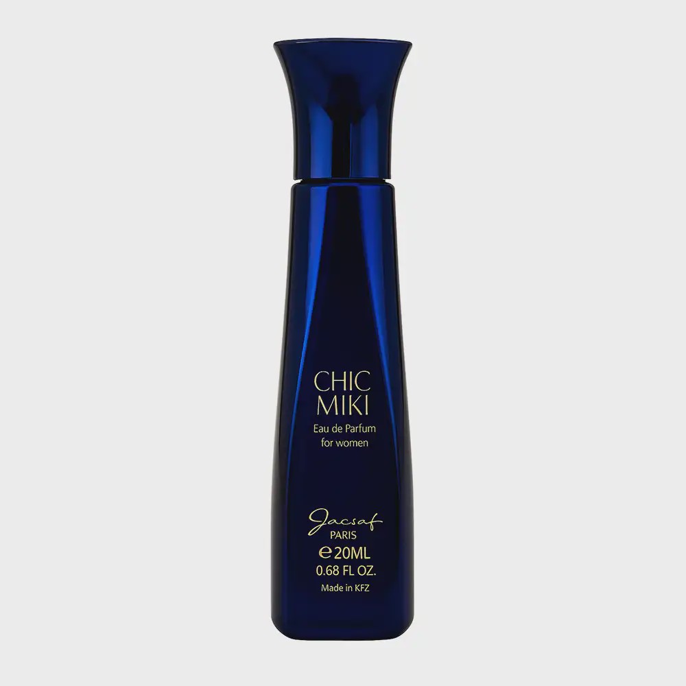 عطر جیبی زنانه ژک ساف مدل چیکی میکی Jacsaf Chici Miki Pocket Perfume for Women 20 ml