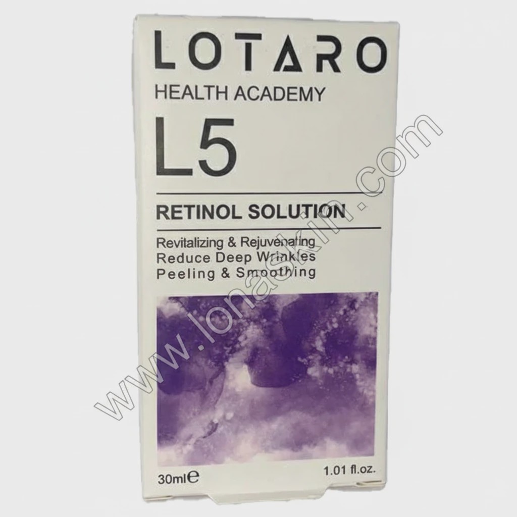 محلول ضد چروک حاوی رتینول لوتارو ال5 L5 Retinol Solution lotaro