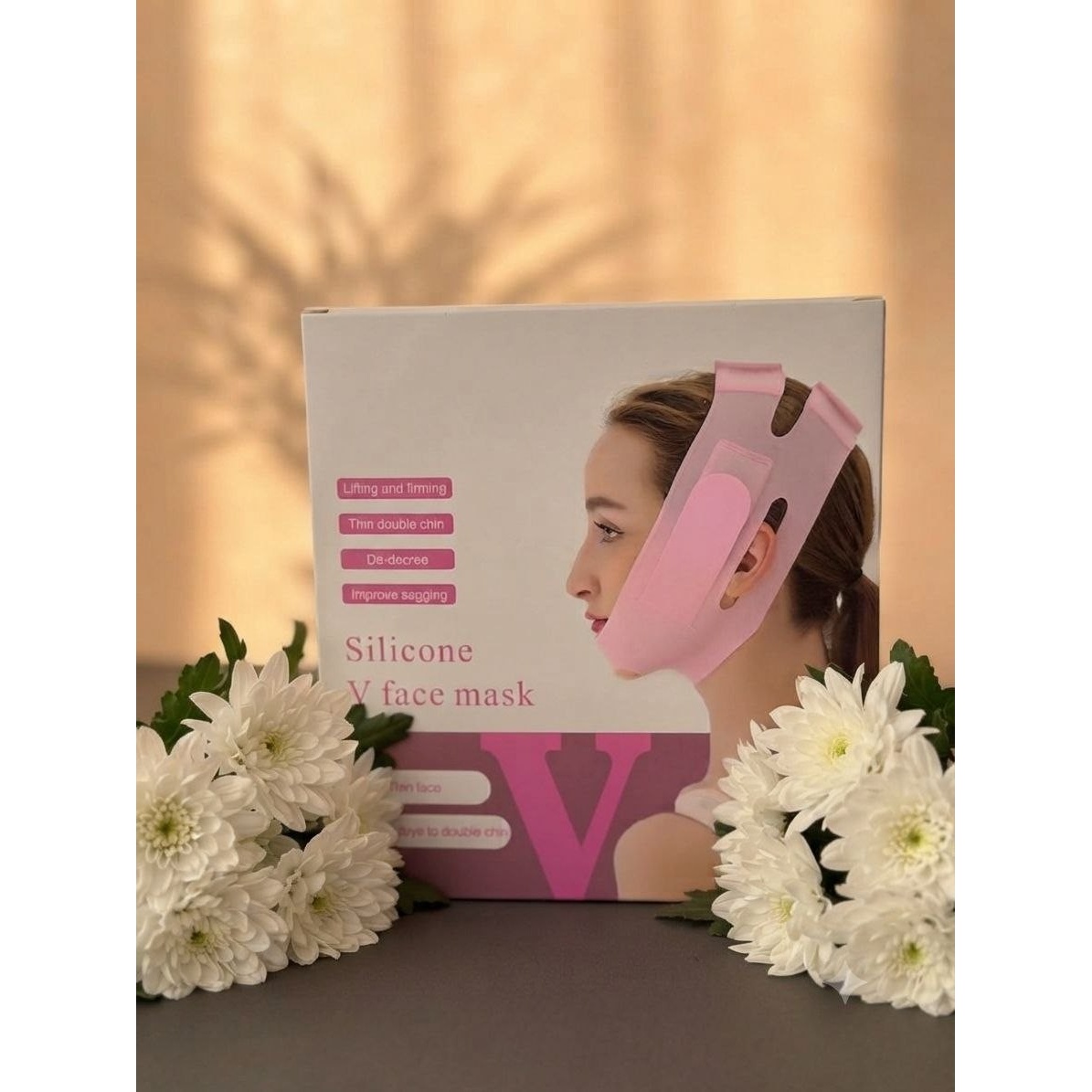 گن غبغب اورجینال V Shape بند لیفت فک و صورت زاویه ساز فک و کاهش غبغب خانگی