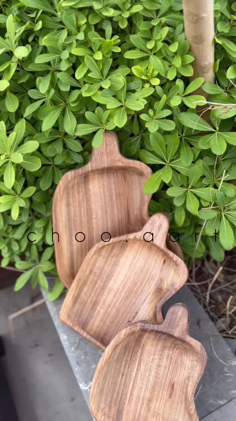 سرویس پذیرایی چوبی دستساز جا میوه ای شیرینی خوری (پس کرایه)