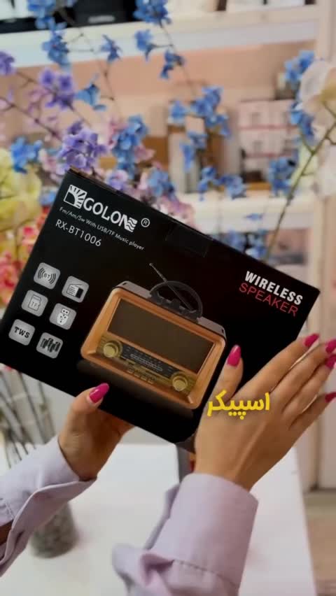 رادیو گولون بزرگ مدل RX-BT1006
