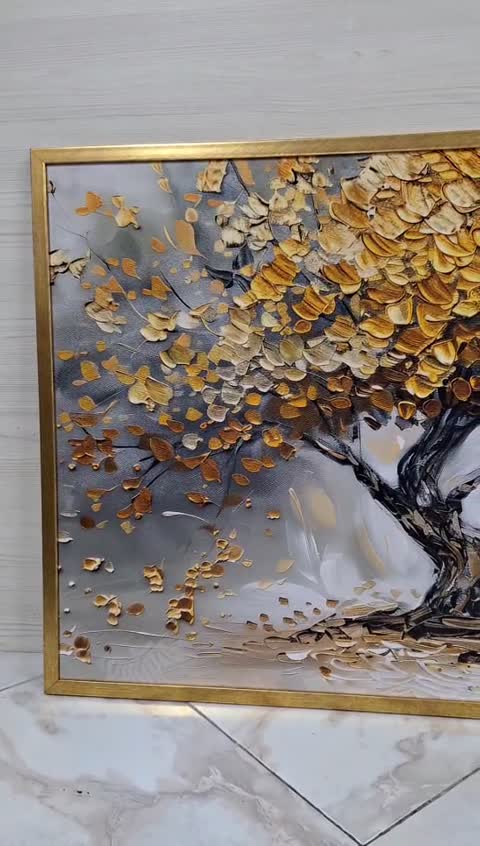 تابلودکوراتیو مدرن(درخت ثروت 60در90)