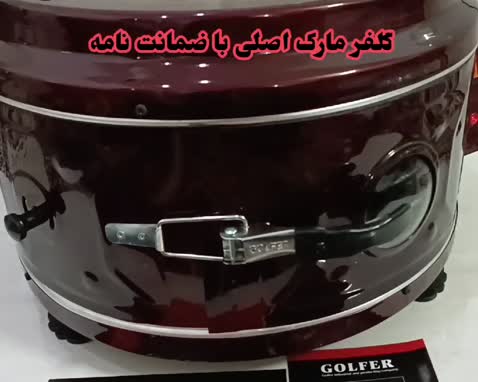 فر برقی ، تنور برقی مارک گلفر اصلی 1100 وات با گارانتی- پیتزا پز کیک پز - کباب پز