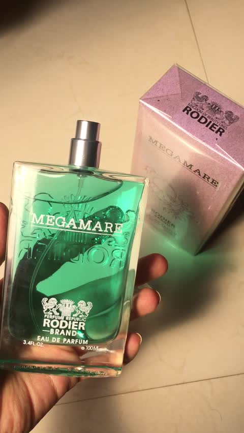 ادکلن مردانه رودیر RODIER مدل مگاماره MEGAMAR حجم 100 میلی لیتر