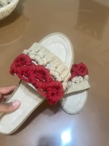 صندل طبی سوییت مکرومه بافی شده 
