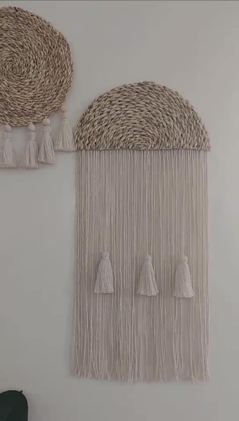 بومریس حصیری مکرومه 