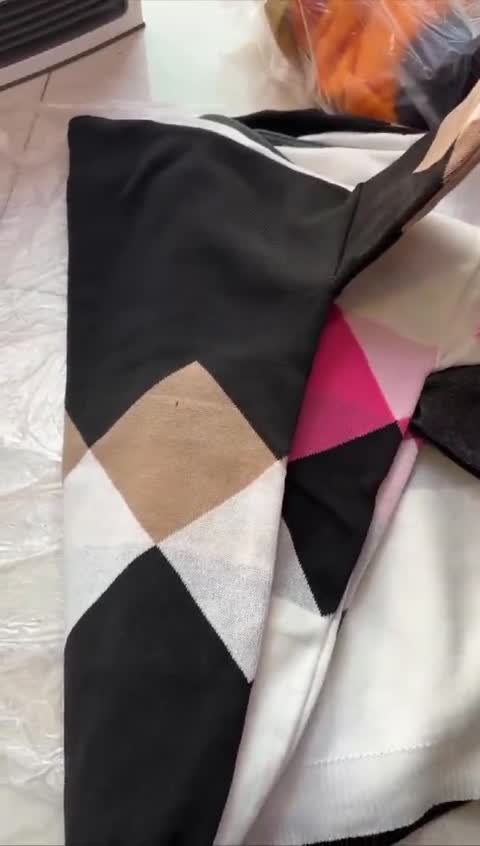 ست بافت بلوز شلوار بافت گرم بالا