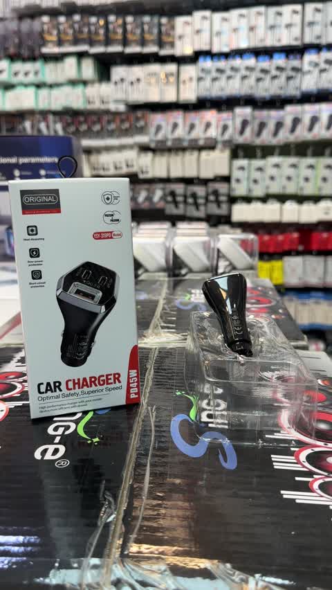 شارژر فندکی برند FSP مدل YSY-319PD فست شارژ