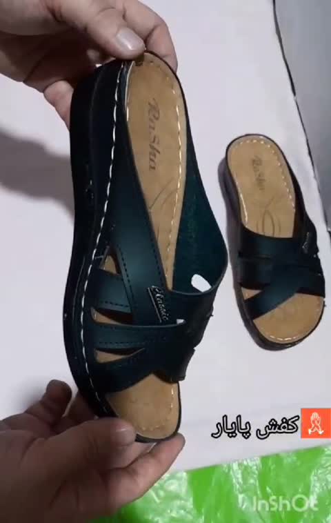 دمپایی طبی زنانه راحتی راشا صندل طبی زنانه
