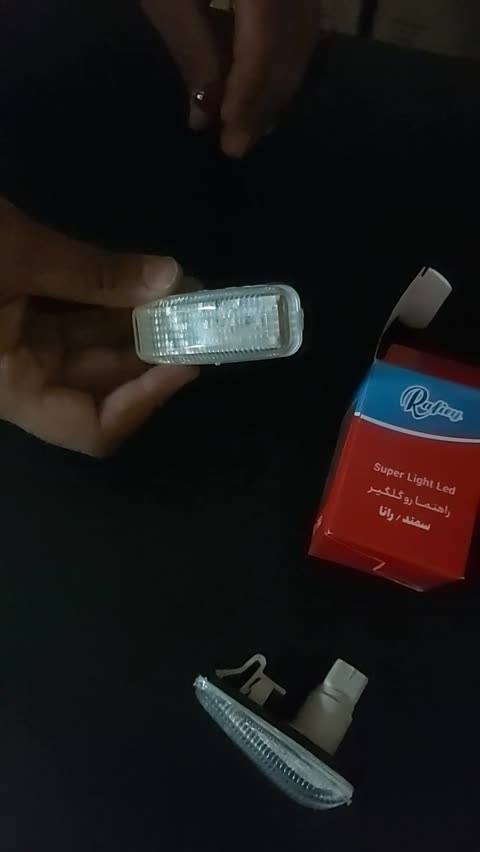 راهنما بغل گلگیر خودرو سمند و راناتمام LED