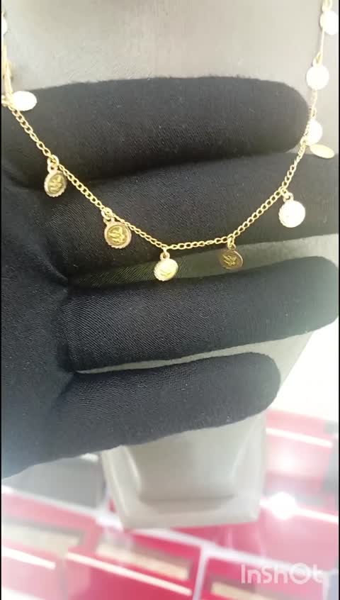 گردنبند طلا کم اجرت دلاری