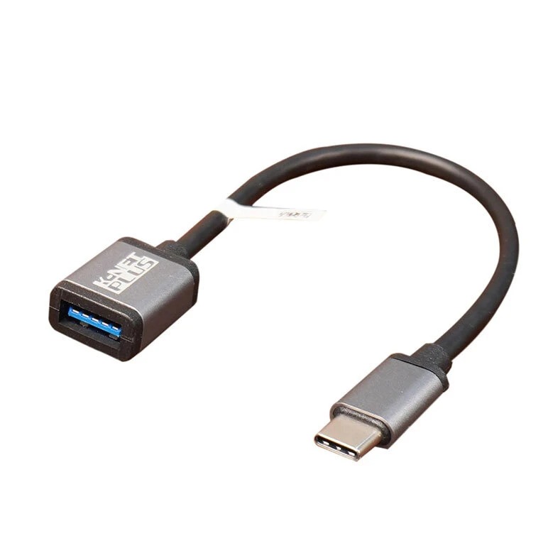 کابل تبدیل OTG تایپ C به USB 3.0 KNET PLUS - مبدل پرسرعت