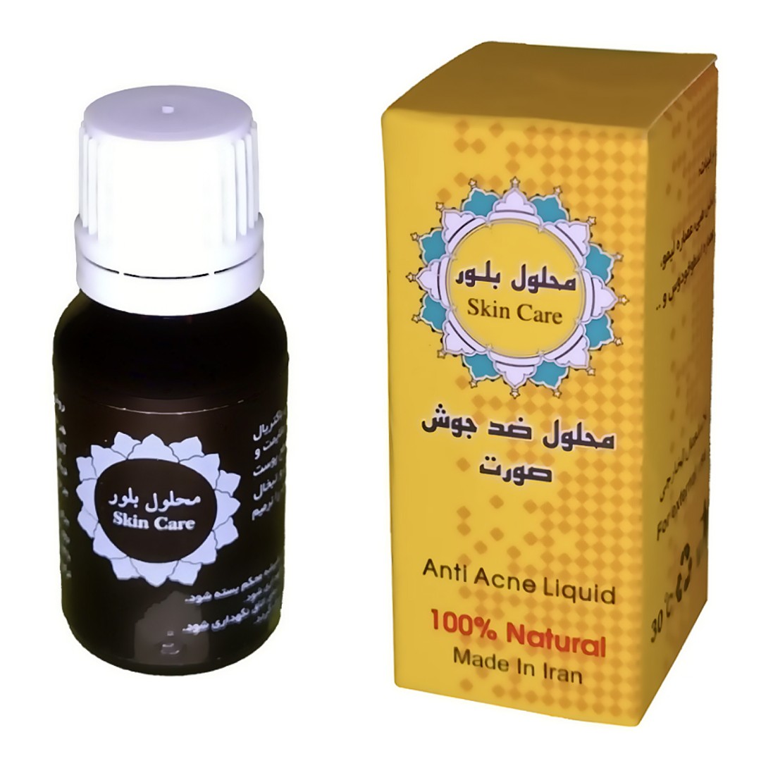 محلول ضدجوش بلور - قطره ضد جوش و ضد لک بلور 30 گرم محیا