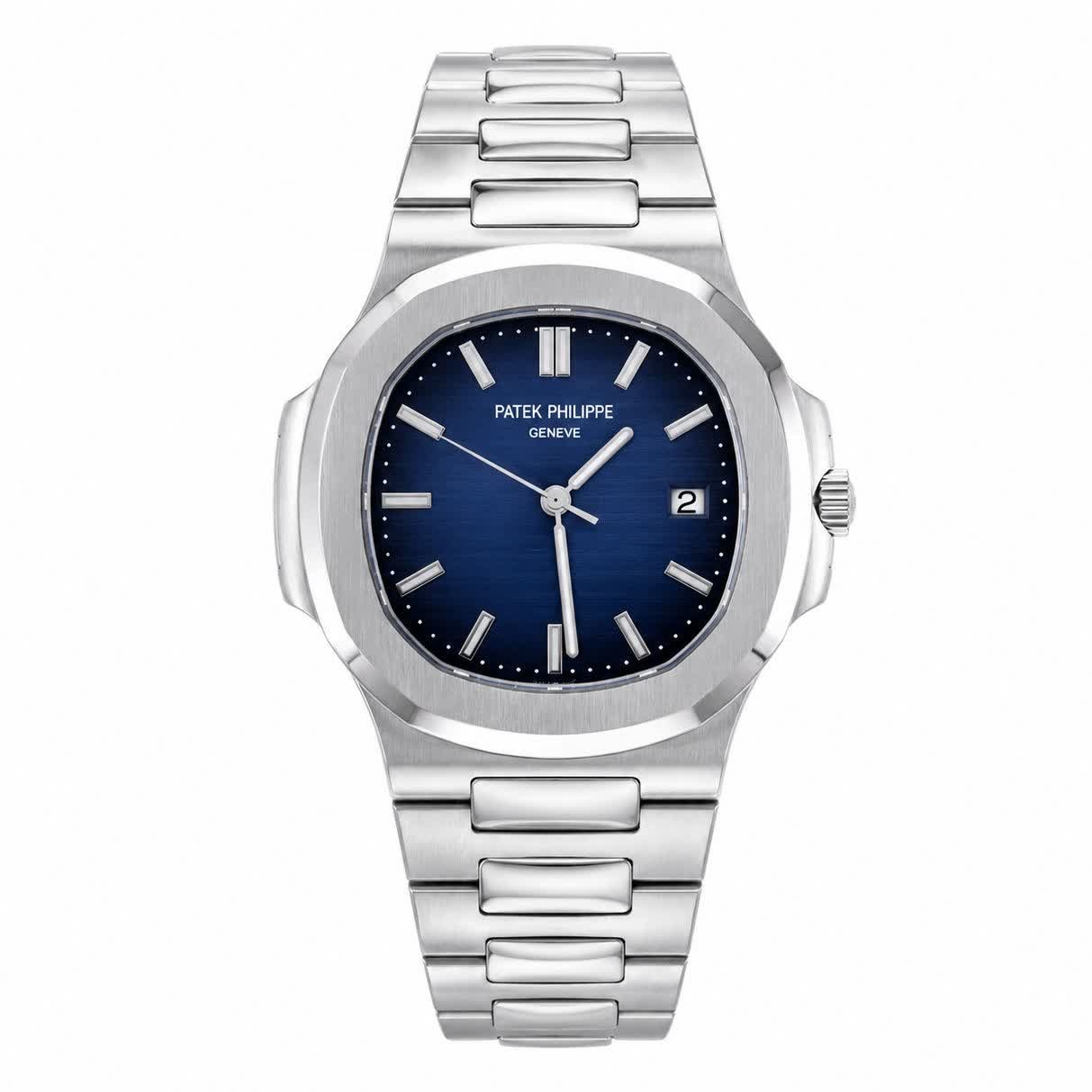 ساعت مچی عقربه ای مردانه پتک فیلیپ PATEKPHILIPPE صفحه سرمه ای