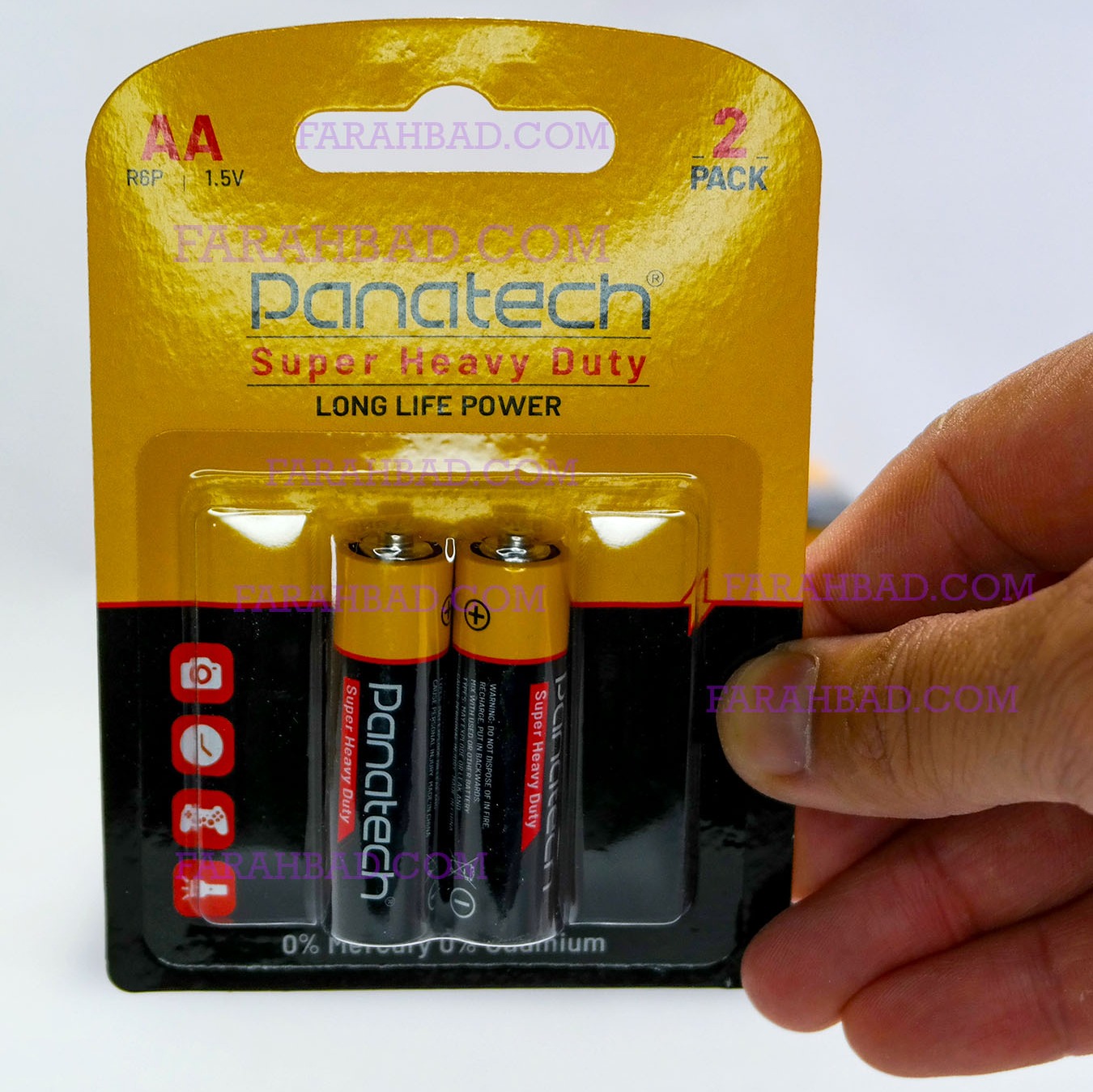 باتری قلمی Panatech Super Heavy Duty باطری