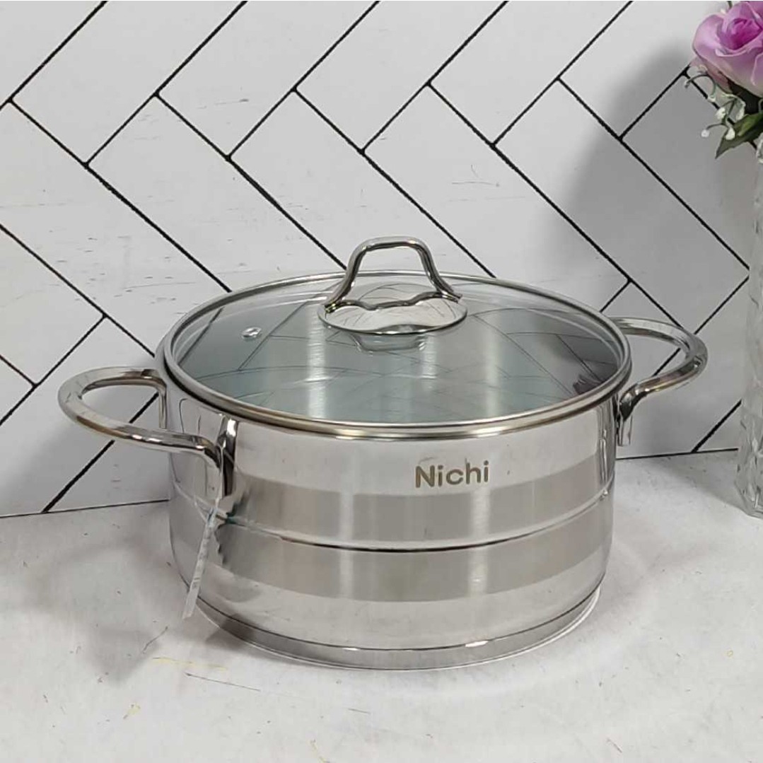 قابلمه استیل سایز 22 نیچی NC-22-2 (پسکرایه)