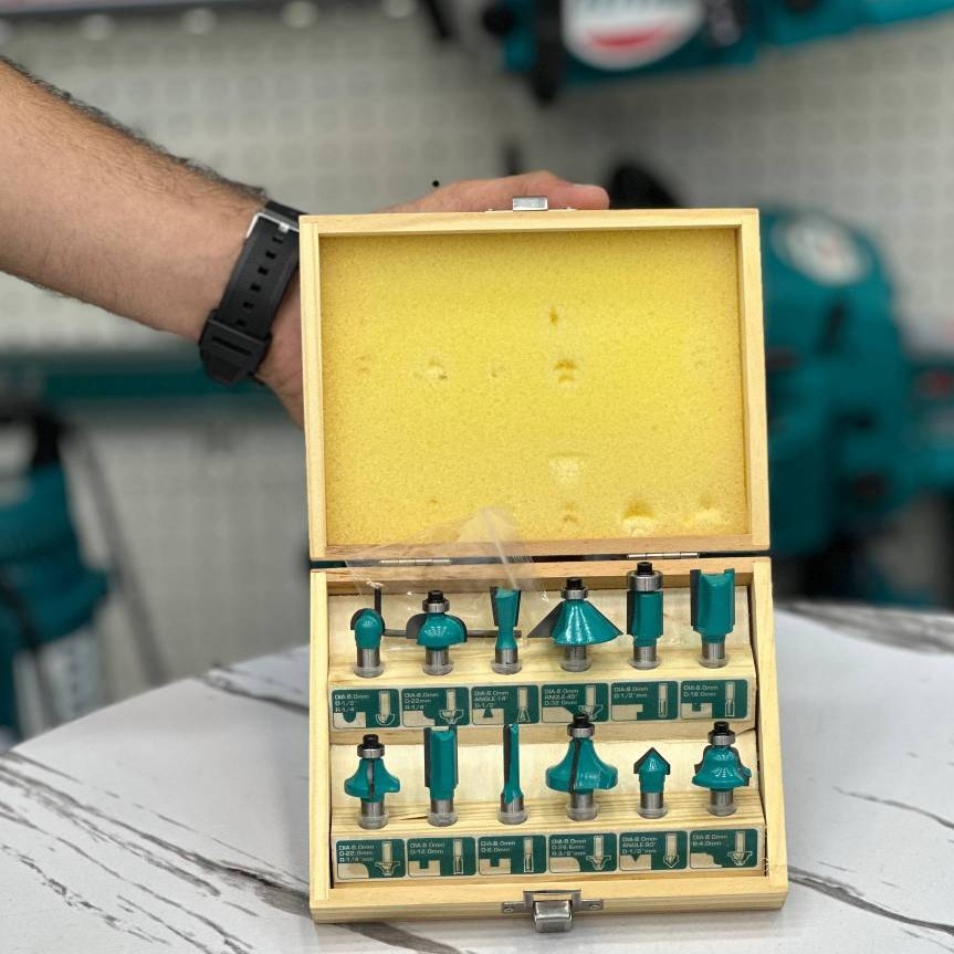 جعبه تیغ اور فرز 8 میلی متری توتال مدل TACSR1121