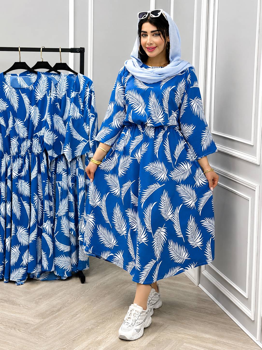 پیراهن ساحلی پری کد sh23069