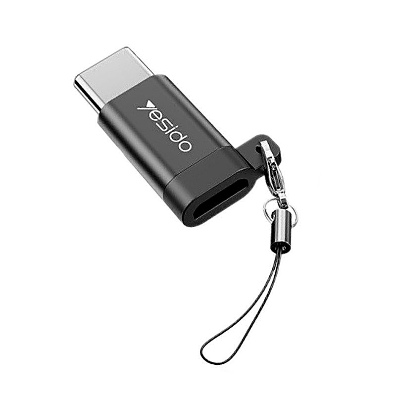 تبدیل Micro USB به Type-C مدل Yesido GS04 ا Yesido GS04 MicroUSB To Type-C Adapter کد 5567