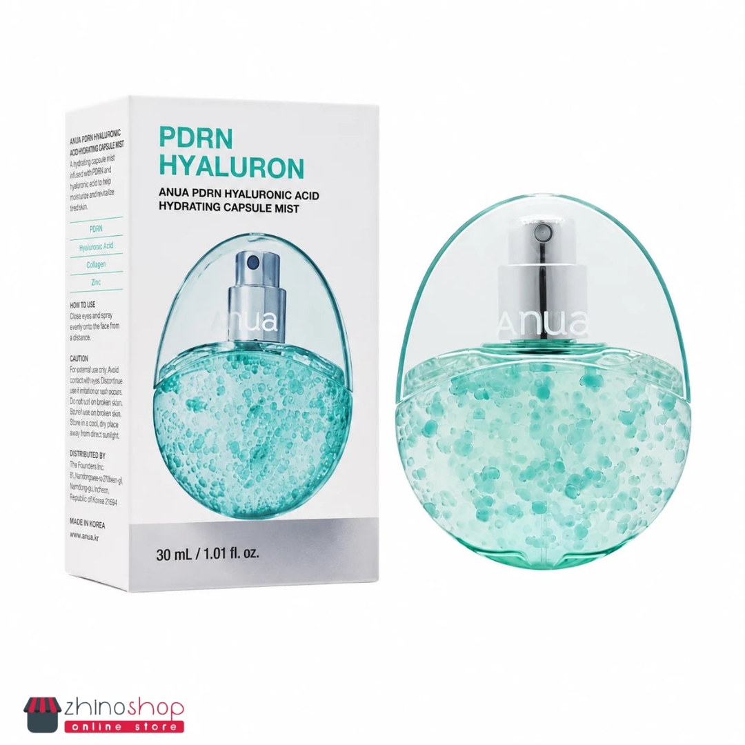 میست کپسولی هیالورونیک اسید و PDRN آنوا 30میل (حبابدار)