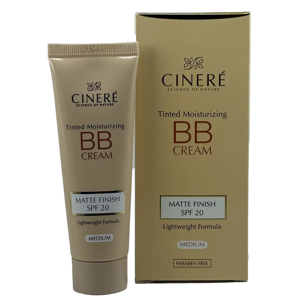 بی بی کرم (BB Cream) سینره مدل Medium | مرطوبکننده، پوشاننده و آبرسان | حجم 50 میلیلیتر