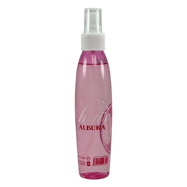 چسب مو آلبورا مدل Hair Lock حجم 135 میلیلیتر برای تثبیت قوی