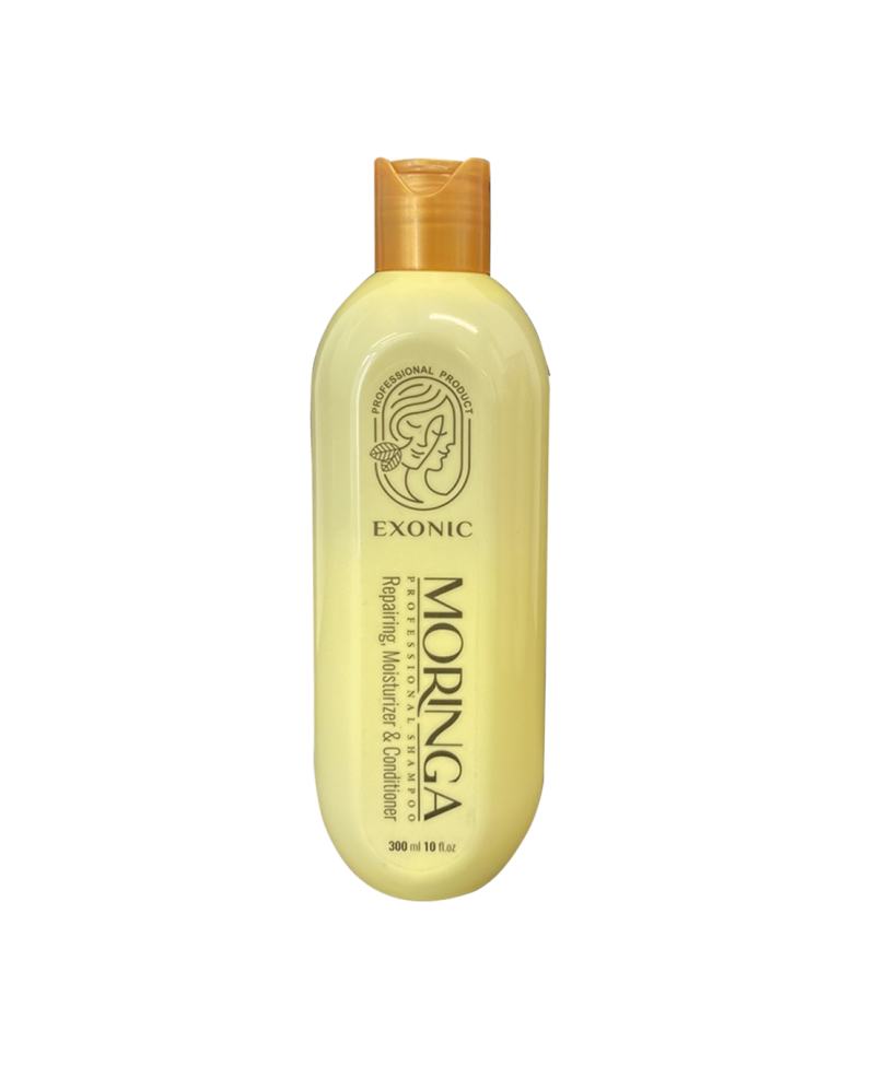 شامپو موی سر حاوی روغن مورینگا EXONIC 300 میل