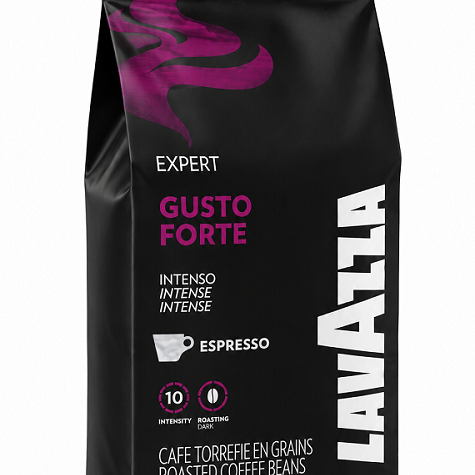 قهوه وارداتی لاوازا گوستو فورته یک کیلوگرم LAVAZZA EXPERT GUSTO FORTE