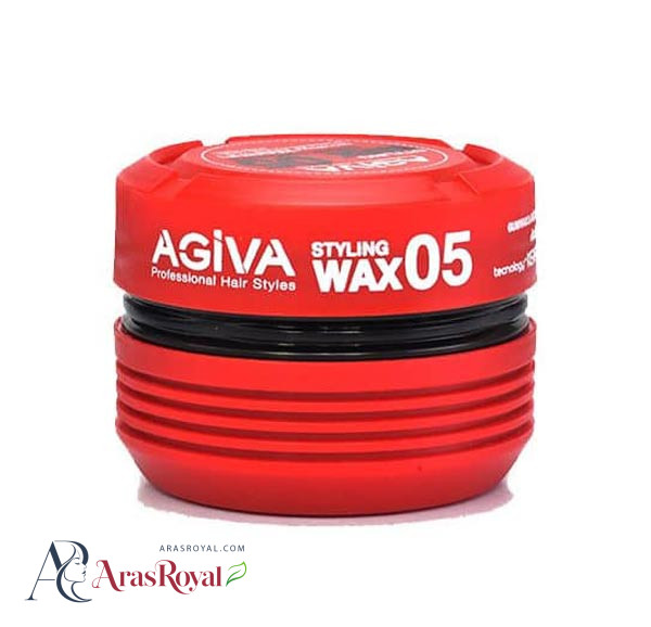 واکس مو کراتینه آگیوا Agiva شماره 05 قرمز حجم 175 میل