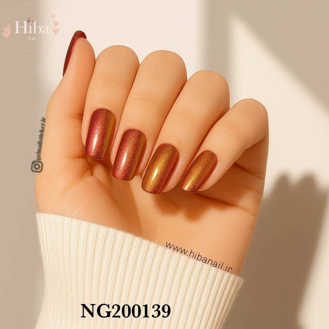 استیکر ژله ای ناخن (نیل رپ) کد NG200139