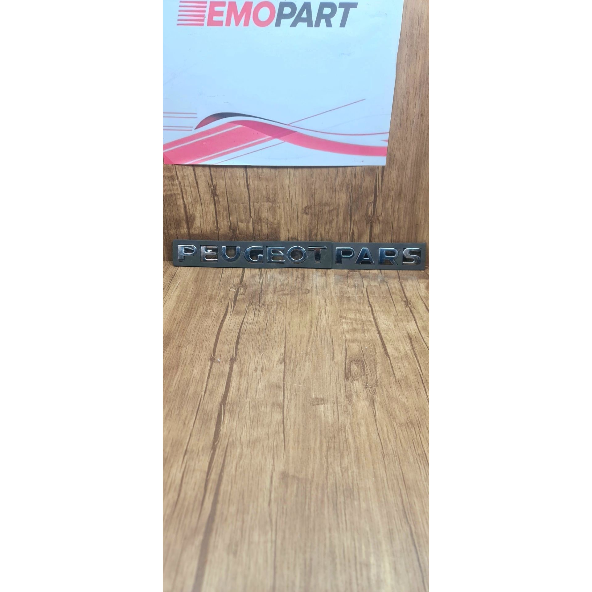 آرم استیل نوشته روی صندوق پژو پارس بسته 2 عددی( PEUGEOT -- PARS)