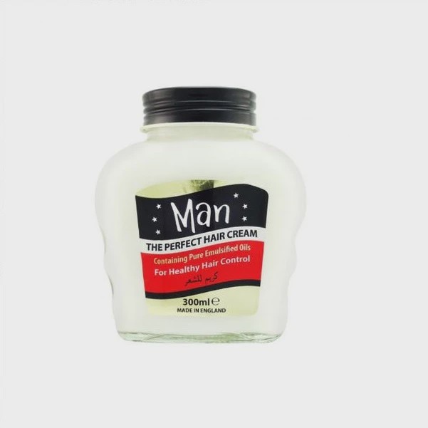 کرم صاف کننده و حالت دهنده مو MAN شیشه 300 میل(10110102)