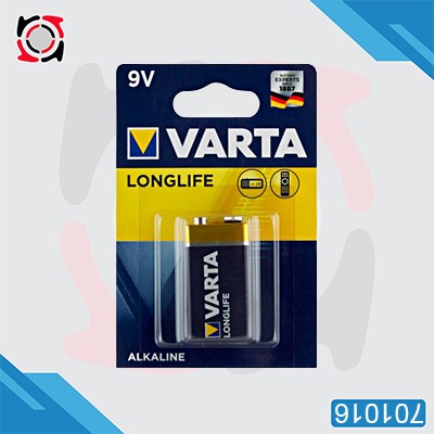 باطری کتابی VARTA آلکالین لانگ لایف 1 عددی