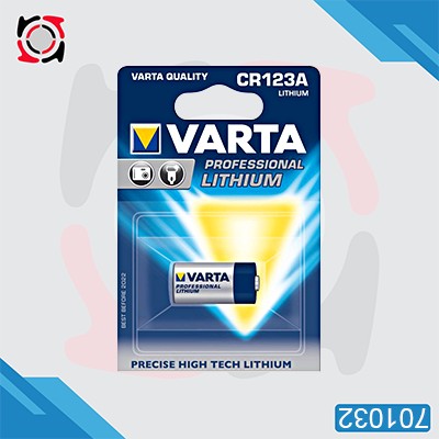 باطری VARTA CR123A لیتیوم یک عددی