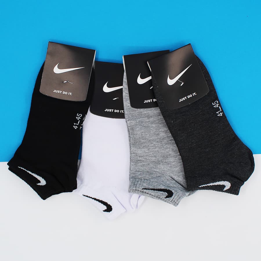 جوراب مچی مردانه نخی پک 4 عددی برند Nike