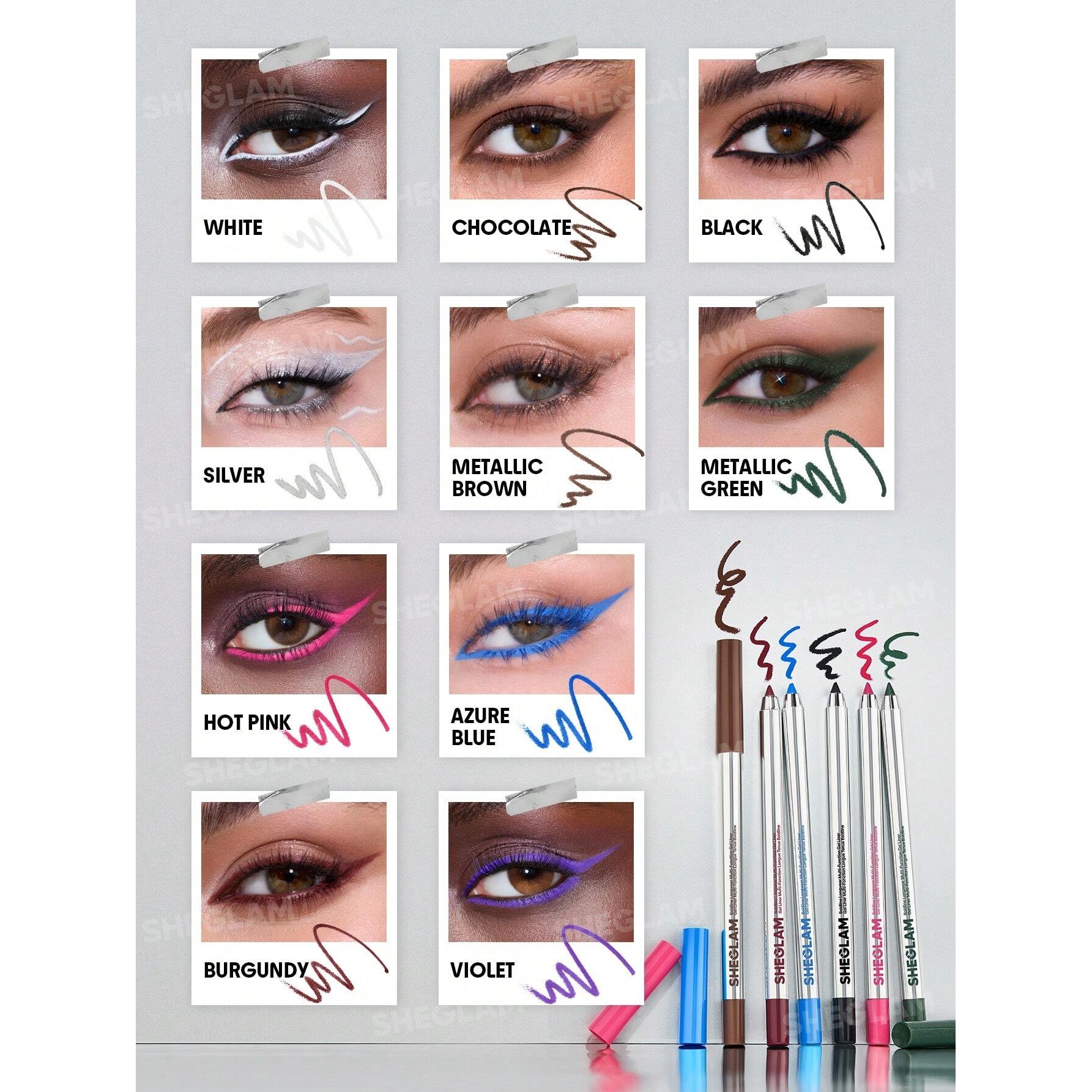 مداد چشم ژلی مدل Boldline Longwear تمام رنگ ها آرایشی و بهداشتی ویونا