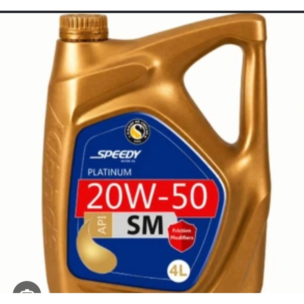 روغن موتور اسپیدی پلاتینیوم 20 50. 4 لیتری SM کد 1456 66 1850