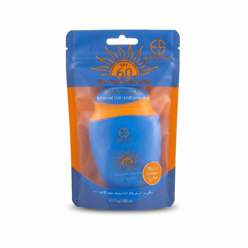 کرم ضدآفتاب و آبرسان استلین حجم 75g با SPF 60