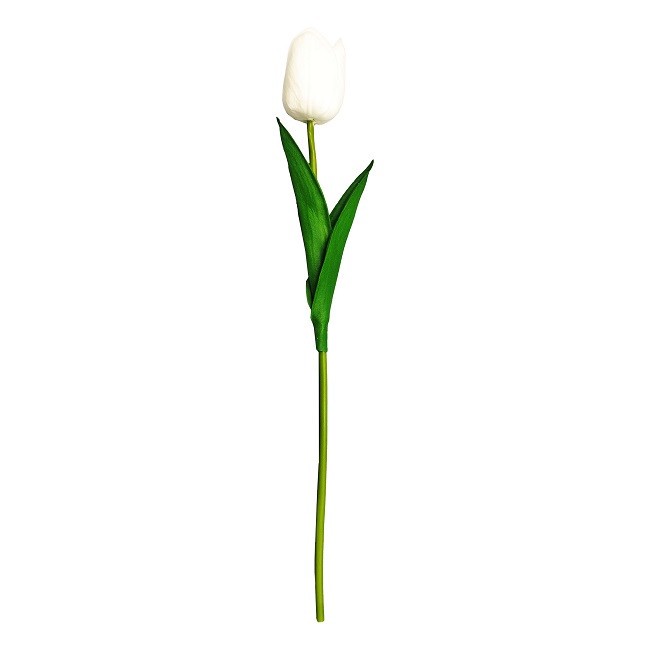 گل مصنوعی مدل لاله لمسی وارداتی کیفیت درجه1 (1عددی)